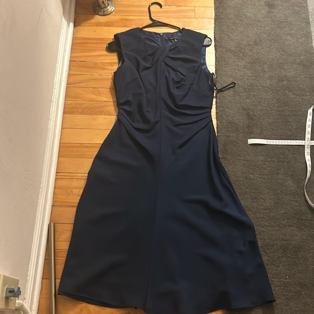 David Meister Navy Dress Size 6